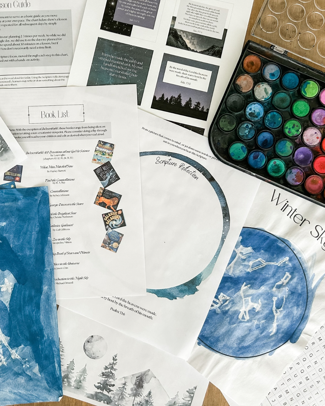 Night Sky Study Guide