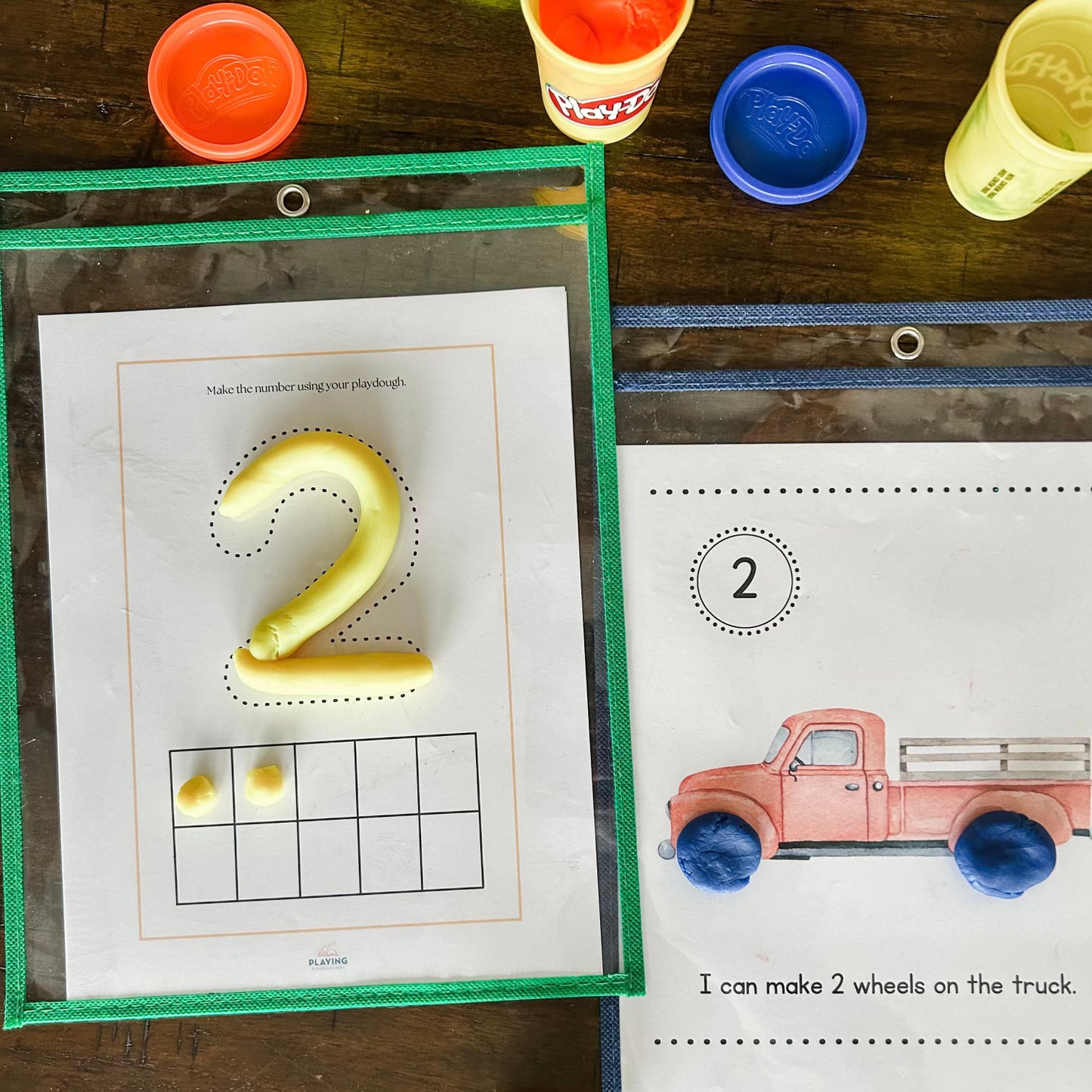 Playdough Mats