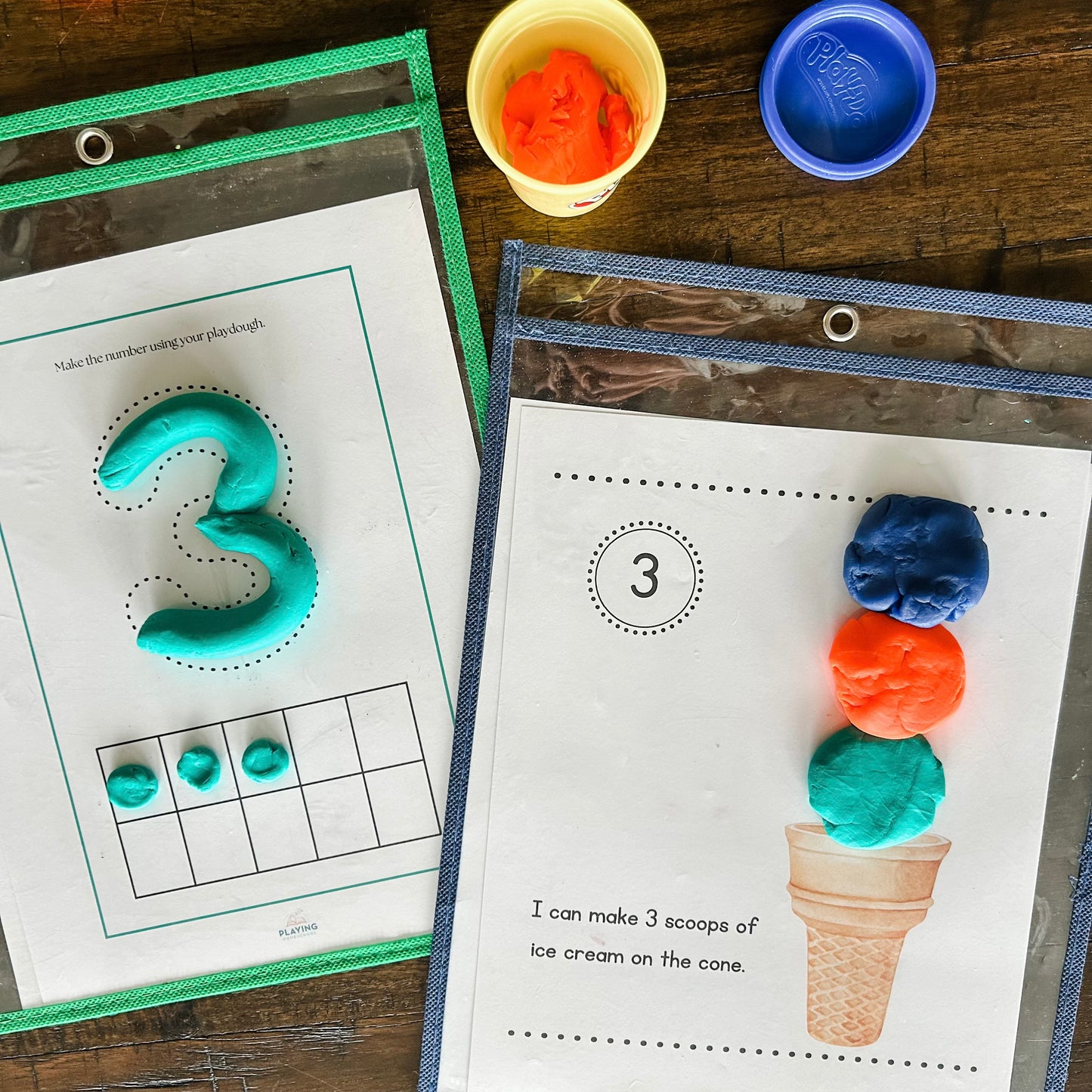Playdough Mats