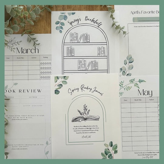 Spring Reading Journal