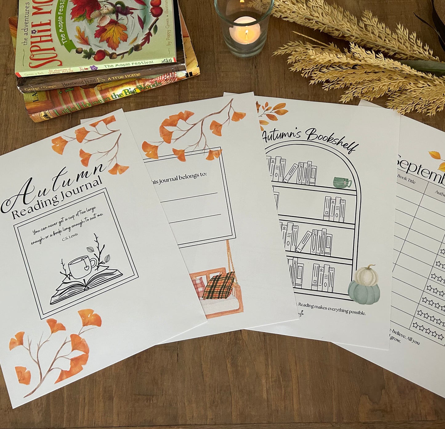 All Seasons Reading Journal Bundle